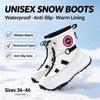 Winterstiefel für Damen und Herren mit dickem Fleece, warm und rutschfest, kurze Stiefel