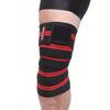 1 szt. Męski Damski Regulowany Kompresyjny Ochraniacz na Kolano Wsparcie do Przysiadów z Obciążeniem