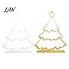 Christmas Party Supplies 3D Printed Hollow Tree Ornament, Modern Minimalist Festive Durable Pla Ornament Gifts Sculpture, Decorative Tabletop