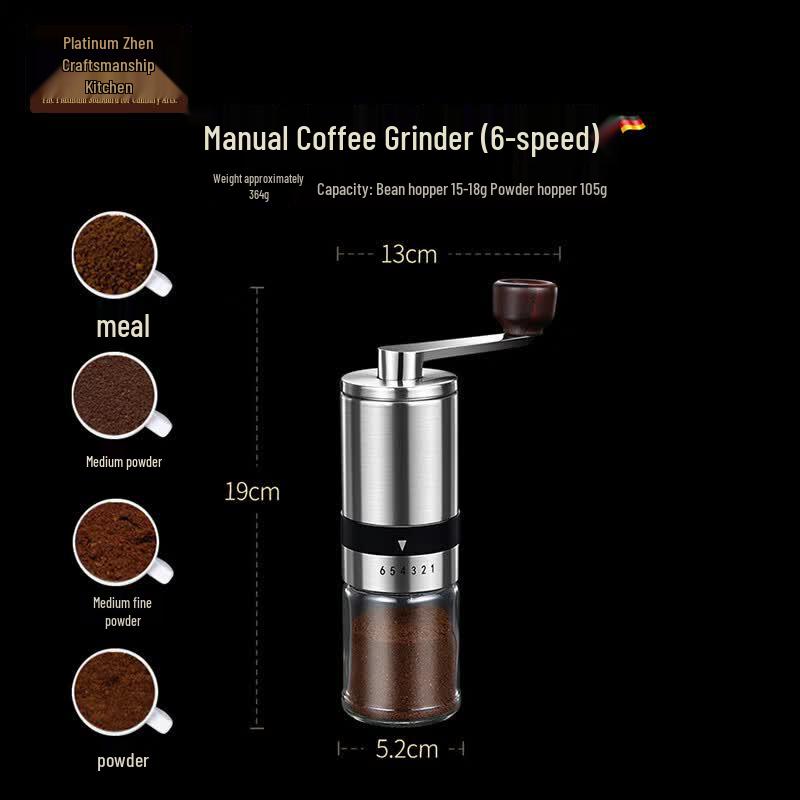BoZhen Craftsman Portable Manual Coffee Grinder
