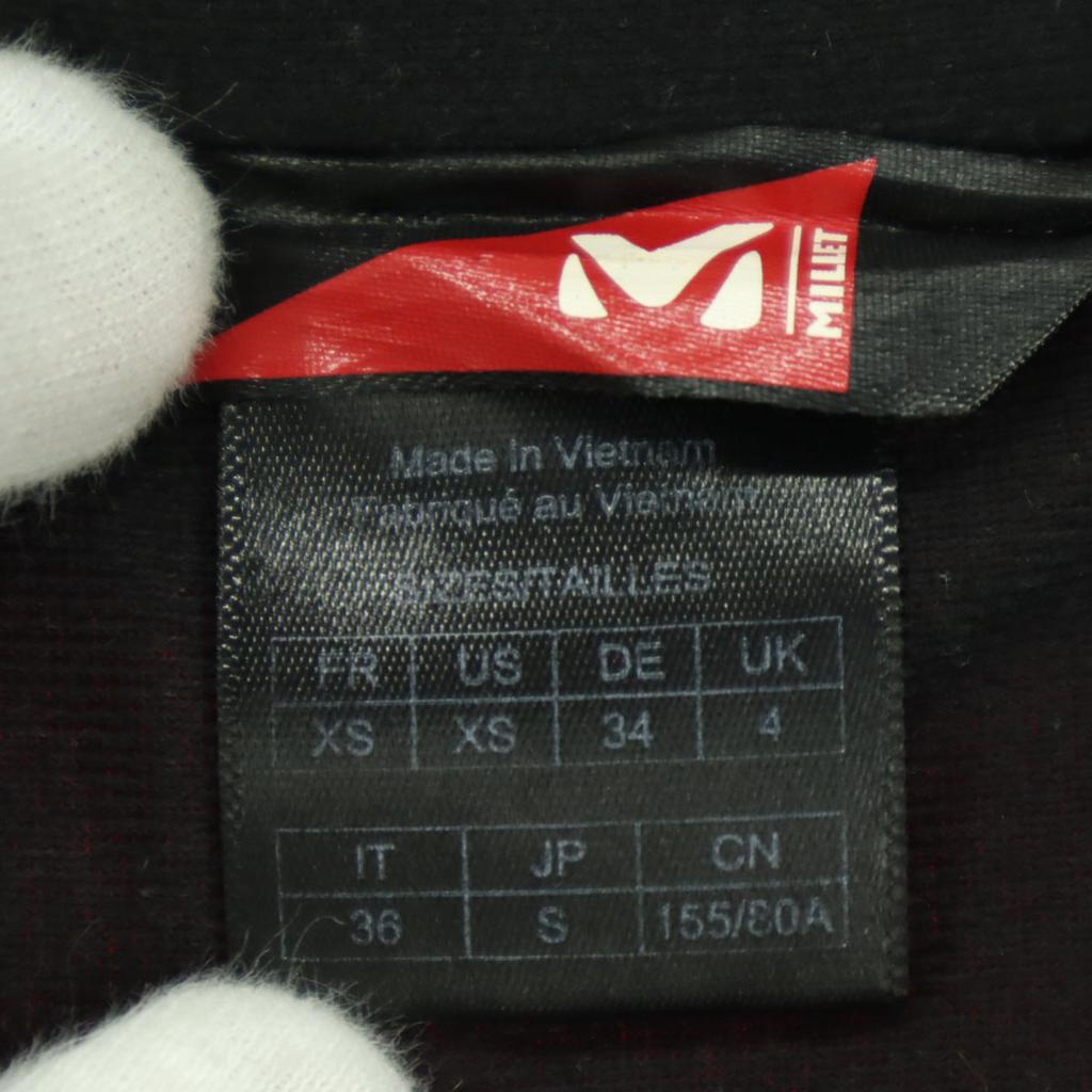 Millet One Point Logo Long Sleeve 3way Mountain Parka XS Red Women Used