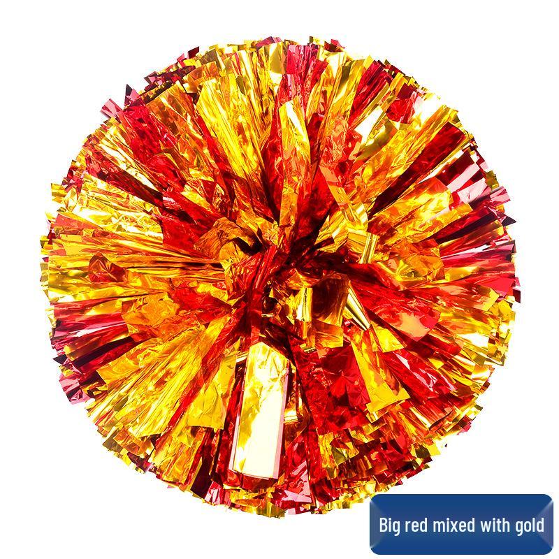 Pompony Cheerleadingowe i Kwiaty Ręczne - Kolorowe Rekwizyty na Zawody Sportowe