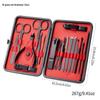 Carbon Steel Nail Clipper & Manicure Set: Household Beauty Tools