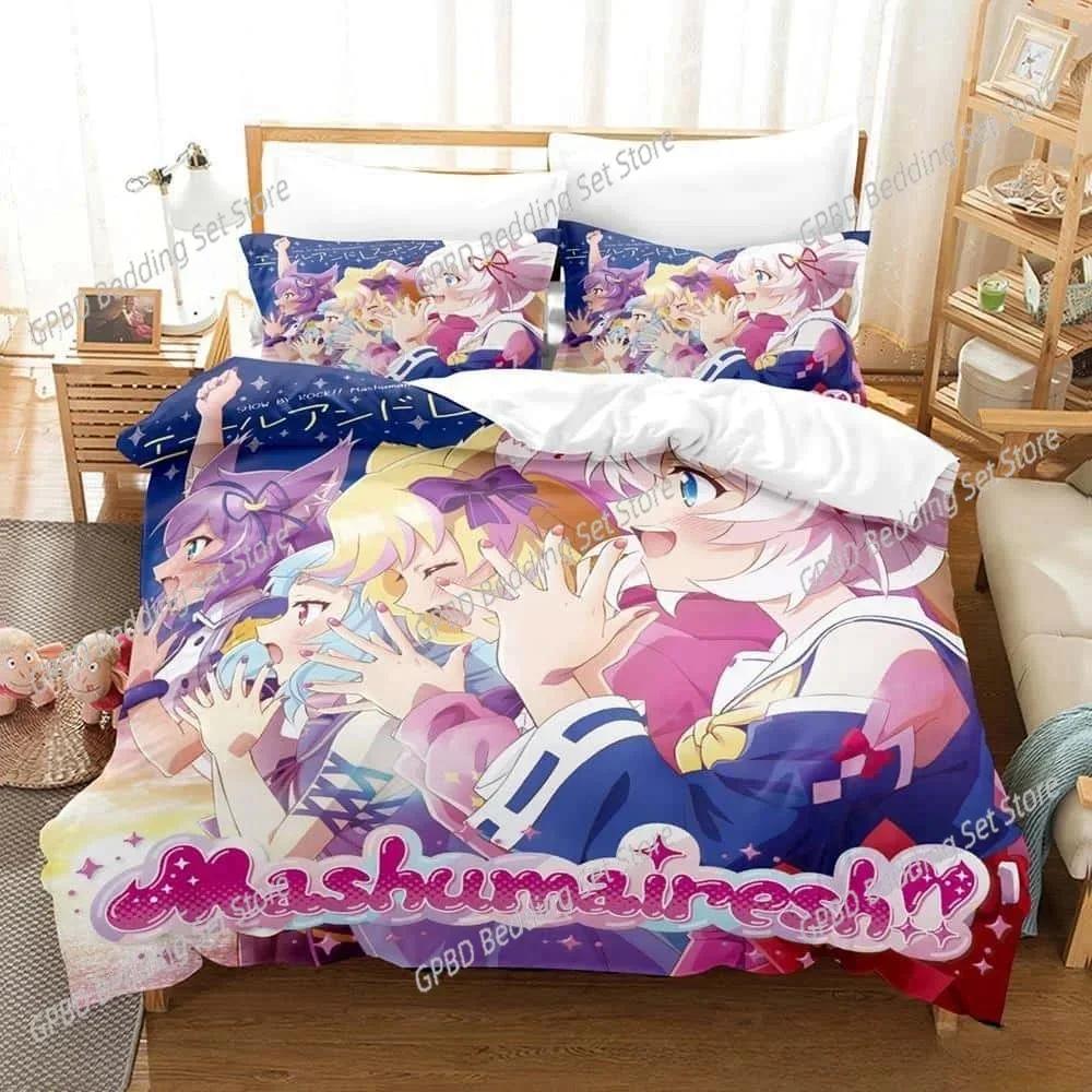 New Show By Rock! Bedding Set For Bedroom Soft Modern Bedspreads Comefortable Kids Duvet Cover Quilt Cover And Pillowcase