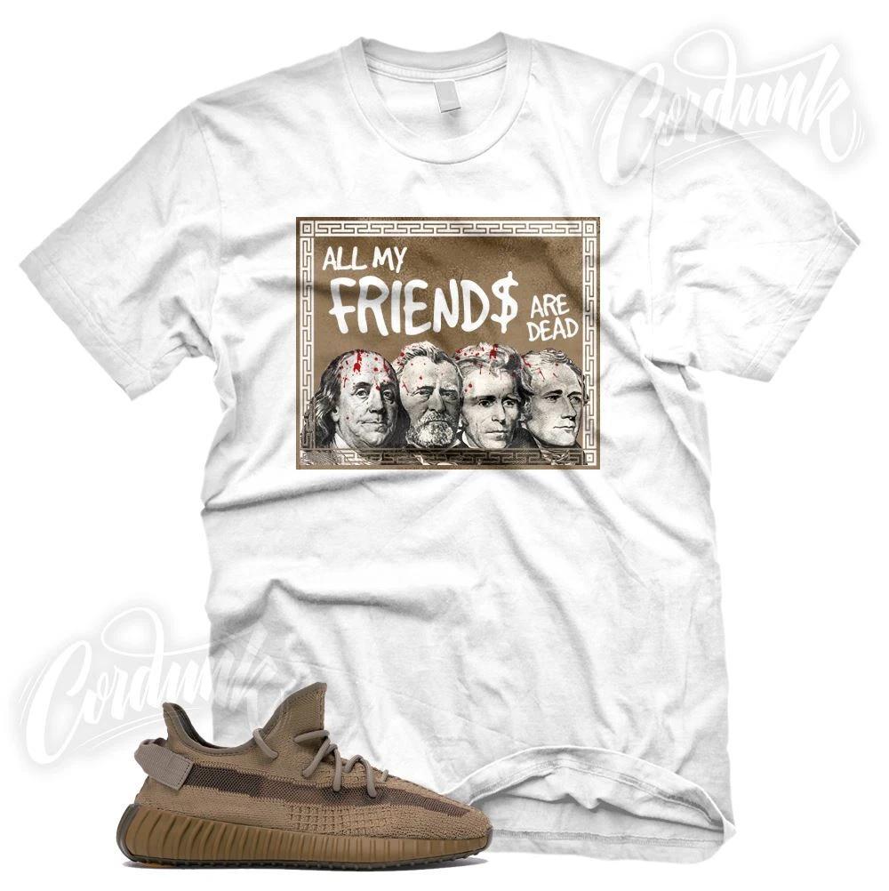 New DEAD FRIENDS Sneaker T Shirt for YZ 350 V2 EARTH XL