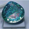 65.20 Ct Natural Fire Opal Monarch Doublet Pear Cut Fabulous Certified Gemstone