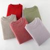 Women's 3-Strand Marled Cashmere Pullover - High-End, Stylish, Round Neck Sweater