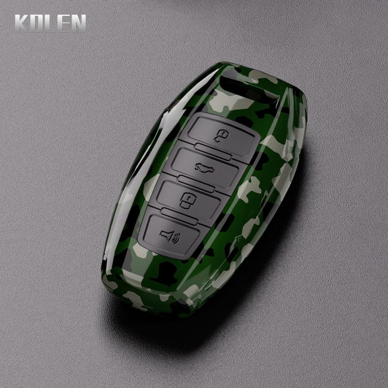 Abs Carbon Fiber Car Key Case Cover Shell For Great Wall Haval/Hover H6 H7 H4 H9 F5 F7 H2S Keyless Protector Holder Accessories