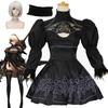 Stylish And Detailed Nier Automata 2b Yorha No.2 Costume Dress With Eyepatch