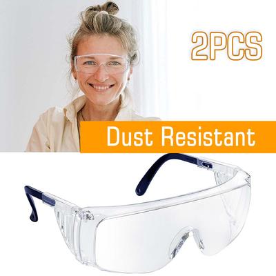Safety Glasses Anti Fog Goggles Vented Sides Shields PC Frame Spectacles for Lab Medical Anti-impact Labor Protection Glasse