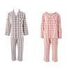 Couples Warm Fresh Fleece Check Pajama Vpa4480m