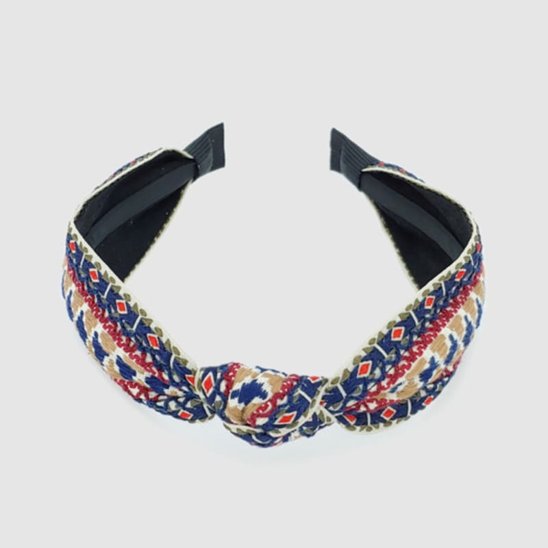LALA Ethnic Hairband-L/BEIGE#