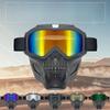 1 Pieza Máscara Gafas de una Pieza Spot Retro Harley Gafas de Motocicleta Gafas de Motocicleta Todoterreno Parabrisas