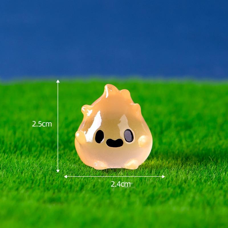Micro-landscape Luminous Halloween Cute Ghost Devil Pumpkin Decorative Accessories Resin Small Ornaments
