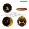 FaceColor Glazed Succulent Size Stylish Ceramic Glazed Set of 10cm Diameter x with Drainage and Bottom Net Not Pots, 3, Japanese-Style Planter,