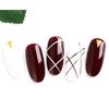3 Pcs Gel Pen Brush Nail Art Brush Pen Dotting Drawing Paint Salon Tool Set