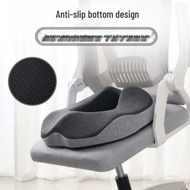 Therapeutic Memory Foam Seat Cushion for Hemorrhoid & Tailbone Relief