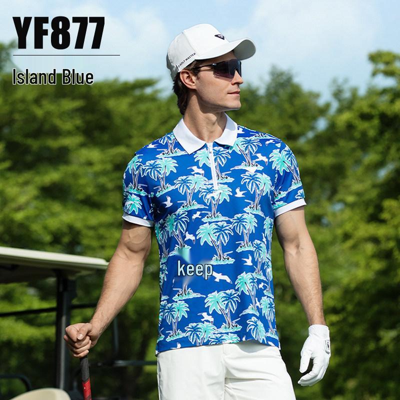 

PGM Men s Summer Island Style Quick-Dry Polo Shirt XXL