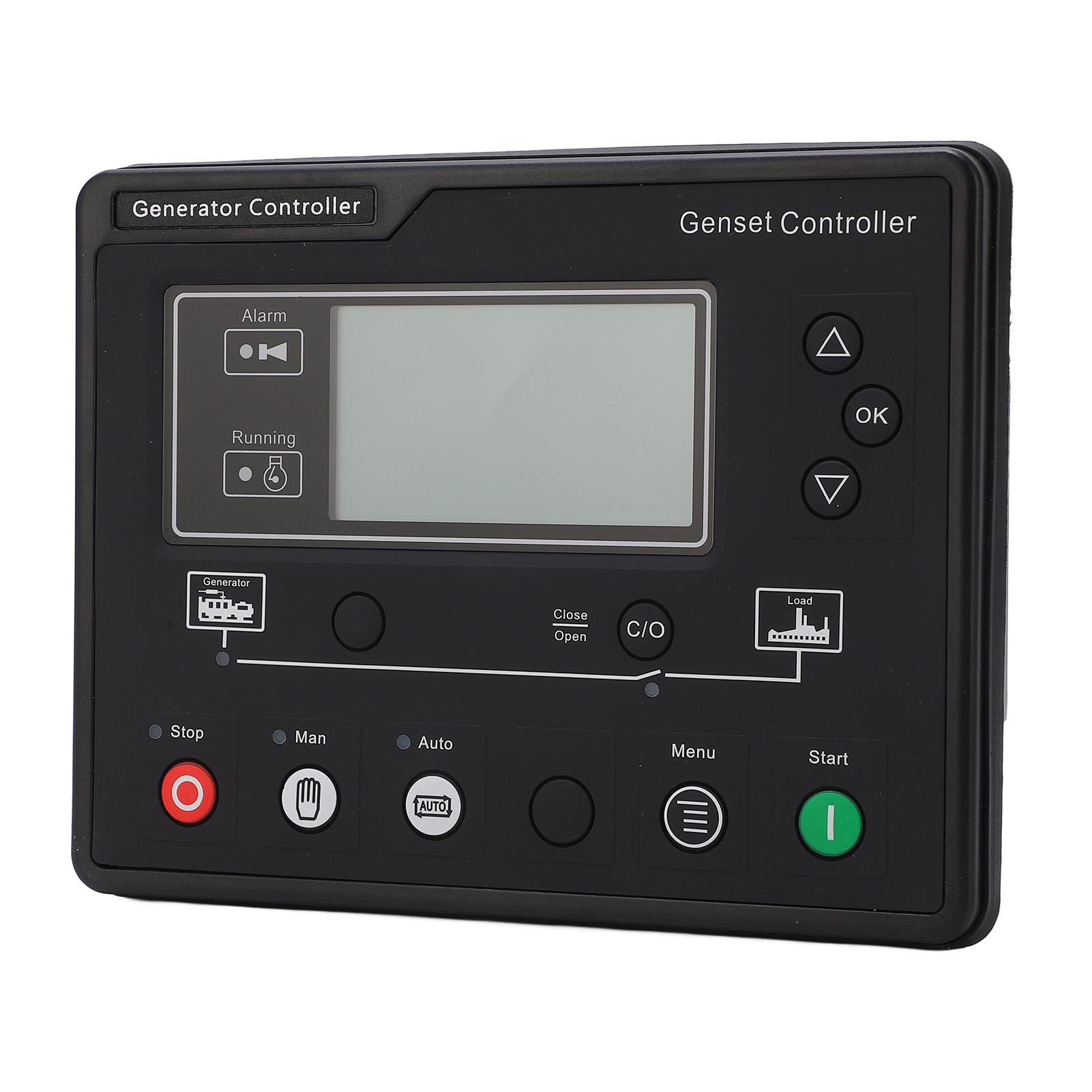 

РК-дисплей Контролер дизель-генератора Автоматичний запуск Модуль контролера генераторної установки 835В JXG6110U