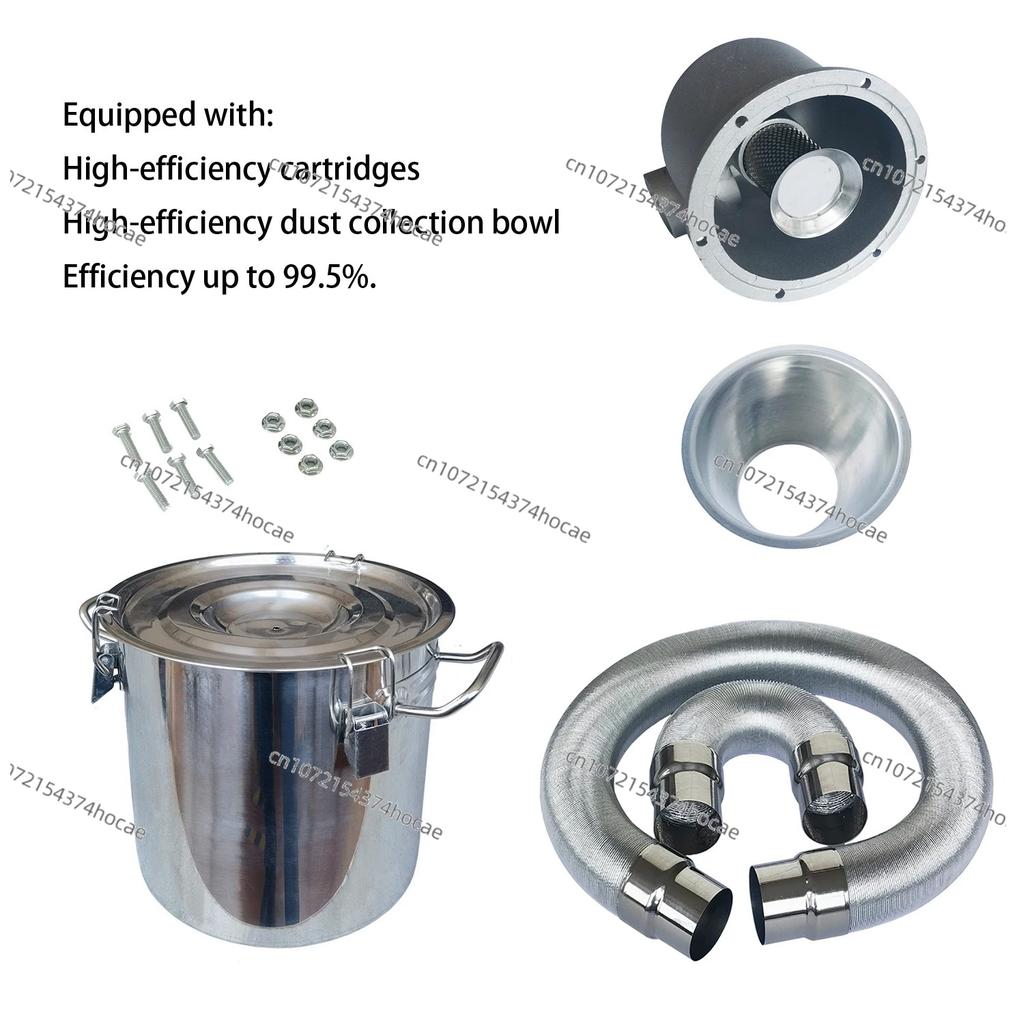 Aluminum Cyclone Dust Collector (12L+40T10g1)