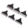 6Pcs/Set For T9 1.5/3/4.5/6/9/12 Mm Professional Hair Trimmer Limit Comb Universal Guards Hairdresser Hair Cutting Guide Barber
