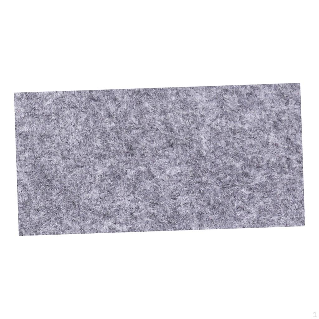 Chinese Calligraphy Drawing Felt Mat 19.69x39.37inch Portable Foldable Painting Desk Pad for