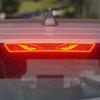 Eye-Catching Car High-Mounted Brake Light Sticker, Projection Light Translucent Film Eye Pattern, Suitable For All Car Models