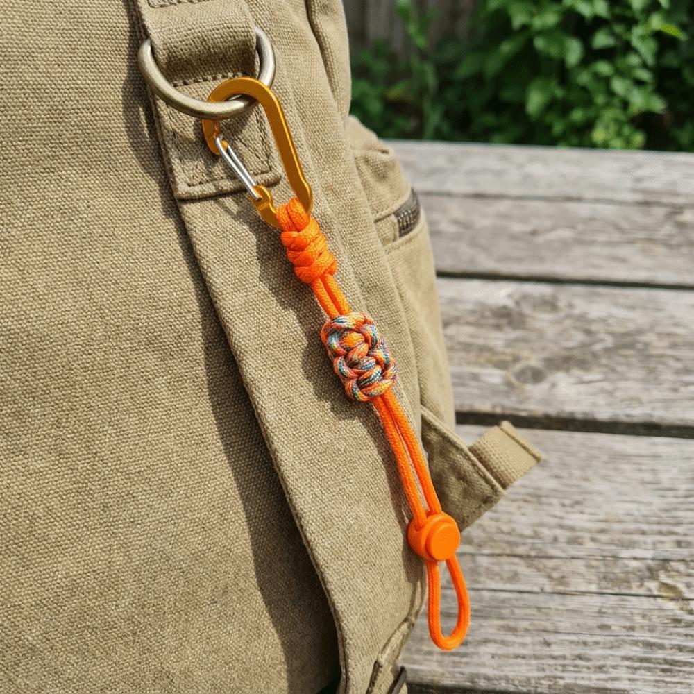 Locking Carabiner Clip Water Bottle Lanyard Zinc Zinc Alloy Key Chain Lanyard Essential Backpack Hook Travel