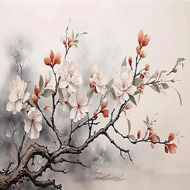 Creative Green Plant 3d Wallpaper Forest Flowers Wall Murals Living Room Bedroom Romantic Home Decor Fresco
