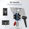 NEEWER MA001 Monitor Mount Adapter with VESA Mount, Aluminum Alloy Light Stand Adapter for Impact Screen Outdoor TV Stand