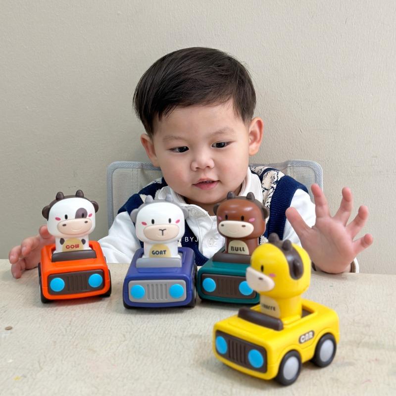 Cartoon Press Toy Car Baby Sliding Car For Kids 1 To 3 Years Old