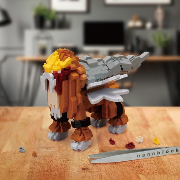 Kawada Nanoblock Энтэй Делюкс издание 7 x 28 x 21 Возраст 12+ и Внутренний Покемон (NBPM_108), см, вверх, Украшение, Хобби, NBPM_108