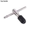 Portable T Tap Wrench Handle Machinist Repair Drill Bit Machine Screw Thread Metric Plug Reamer Manual Hand Tool M3 M4 M5 M6 M8