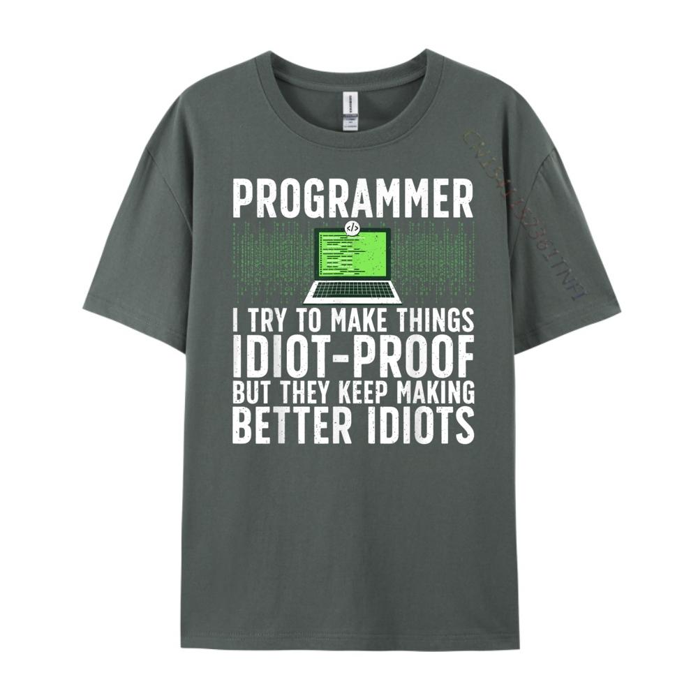 Cool Computer Programmer For Women Science Coding Lovers Plain T Shirts Wholesale Mans Clothes Graphic Tshirts