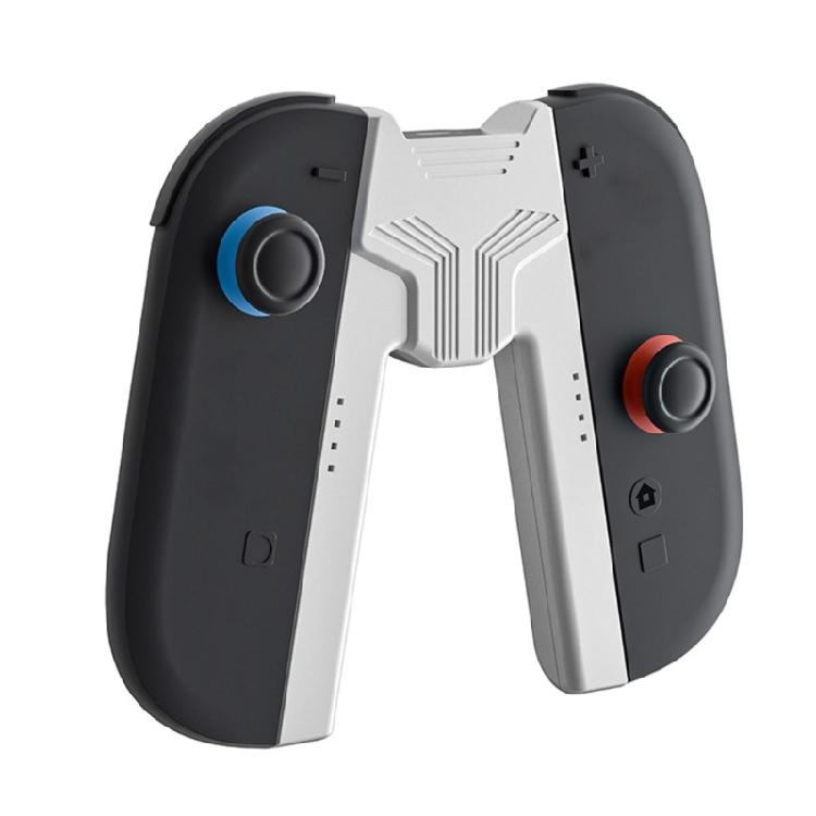 Portable V Grip Charges Build In Magnetic Lock & Double USB C Charging Ergonomic Charging Holder Compatible for switch2