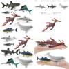 Realistisch Pvc Model Oceaan Dier Witte Haai Zee Draak Zeilvis Tonijn Display Stuk