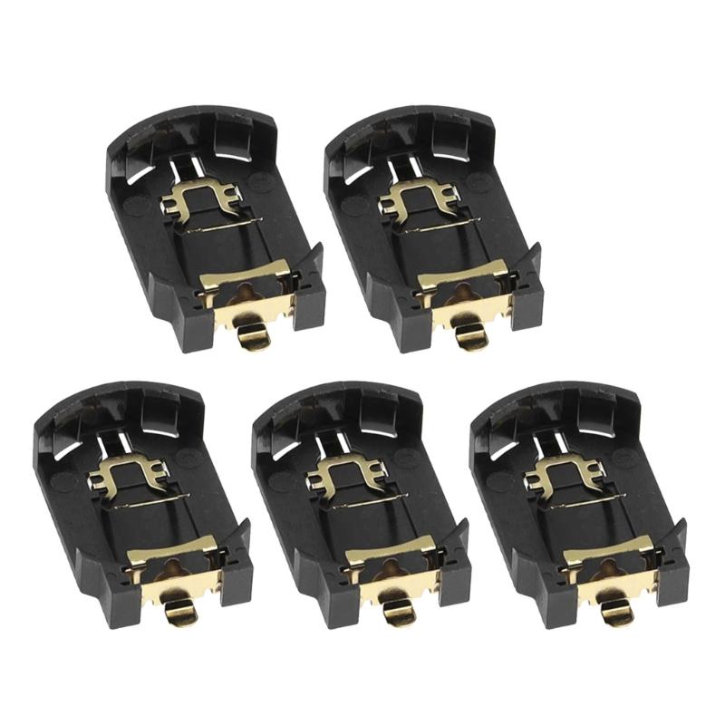 Compactly ABS Metal 3V CR2025 Battery Holder Easy Installation Durability Design For Small Electronics Travel Use