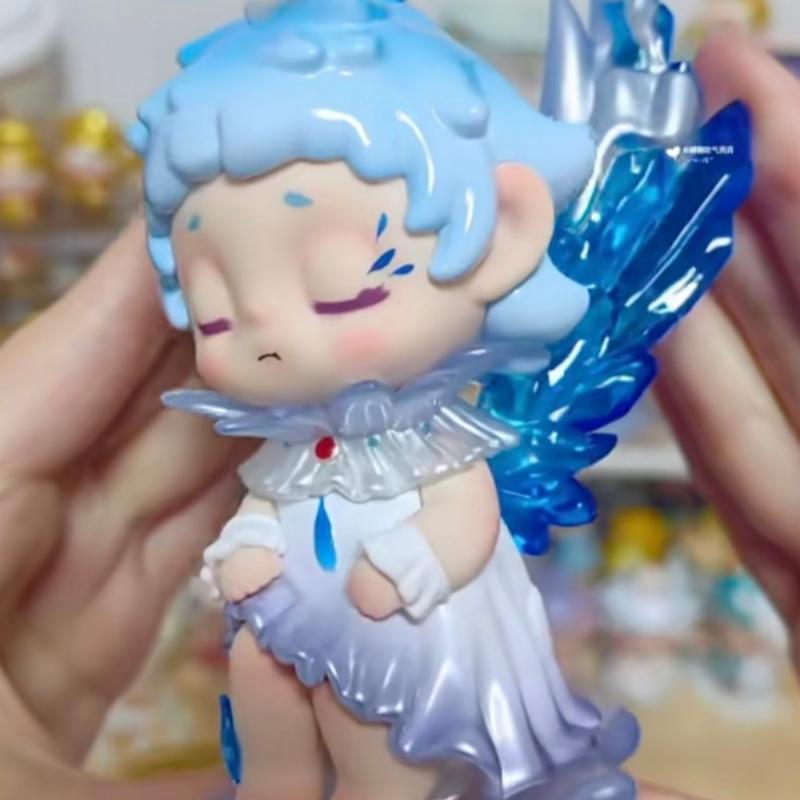 New Faya Picking Light Realm Tide Play Figure Blind Box Cute Anime Action Figure Desktop Ornaments Gift Collection Toys Doll