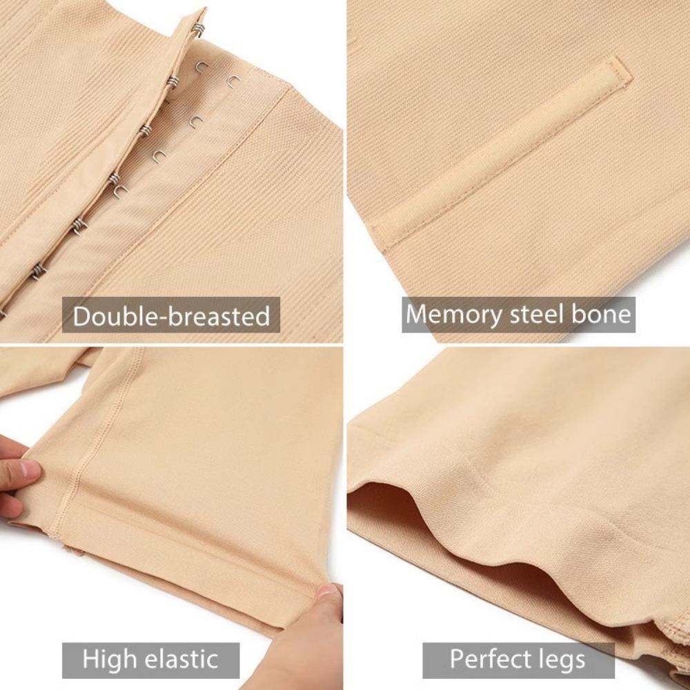 High Waist Belly Pants Women's Postpartum Waist Waist Corset Hip Lift Tight Breasted Adjustment Seamless Flat Angle Large Size Hip Lift Pants