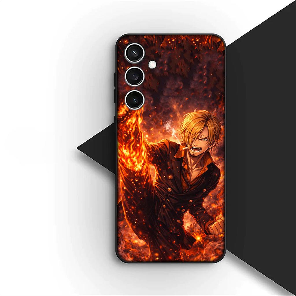 Hülle für Apple iPhone 17 Pro XS Max Air 6 7 8 Plus 5 + SE 2022 SE2 16E 8+ Hülle Handyhülle Hintergrundbild Sanji One Piece Luffy