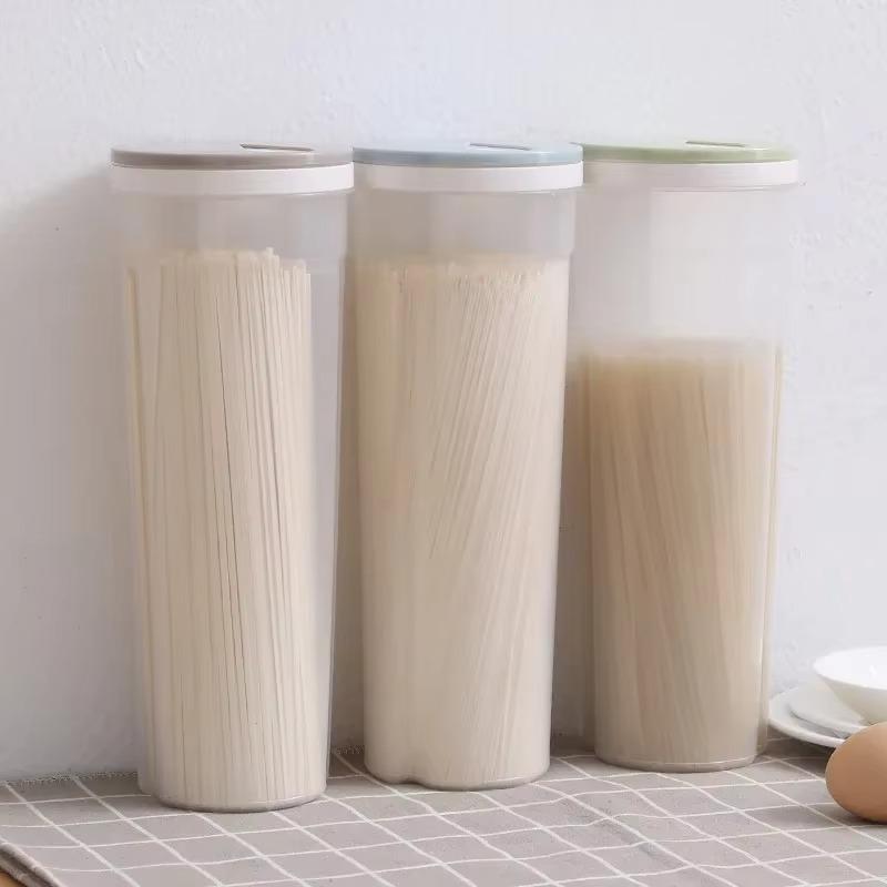 2024 Food Storage Box Sealed Containers Leakproof Storage Box Crisper for Cereal Spaghetti Noodle Pasta Grain