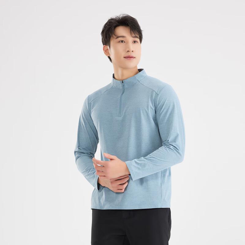 Vepeal Couple's Fashion Stand-Collar Long-Sleeve T-Shirt