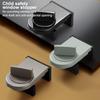 Aluminum Alloy Sliding Door And Window Lock Latch Anti-Theft Anti-Pinch Safety Lock Child And Pet Protection Bidirectional Fixer