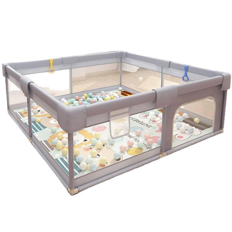 Children's Indoor Safety Fence & Play Mat for Crawling and Walking Learning