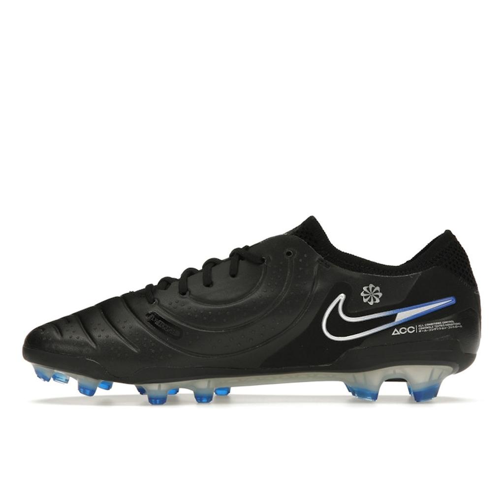 Nike Tiempo Legend 10 Elite FG Shadow Pack Unisex Sneakers Black Hyper-Royal Chrome DV4328-040