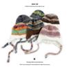 Korean Style Children's Colorful Plush Knit Hat - Soft, Warm Wool with Ear Protection