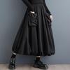 Plus Size High Waist Vintage Spring Autumn Casual Loose Long for Woman Skirts Womens Skirt