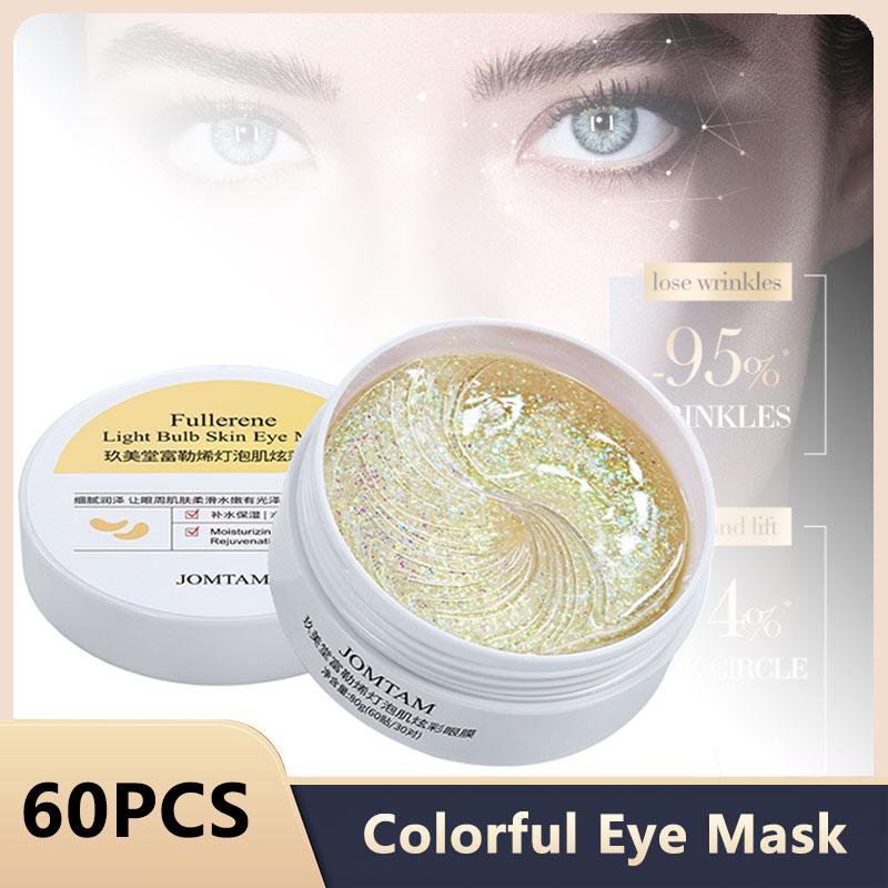 60PCS Collagen Eye Mask Anti Dark Circle Eye Patches Under Eye Bags with Hydrating Moisturizing Skin Care Products