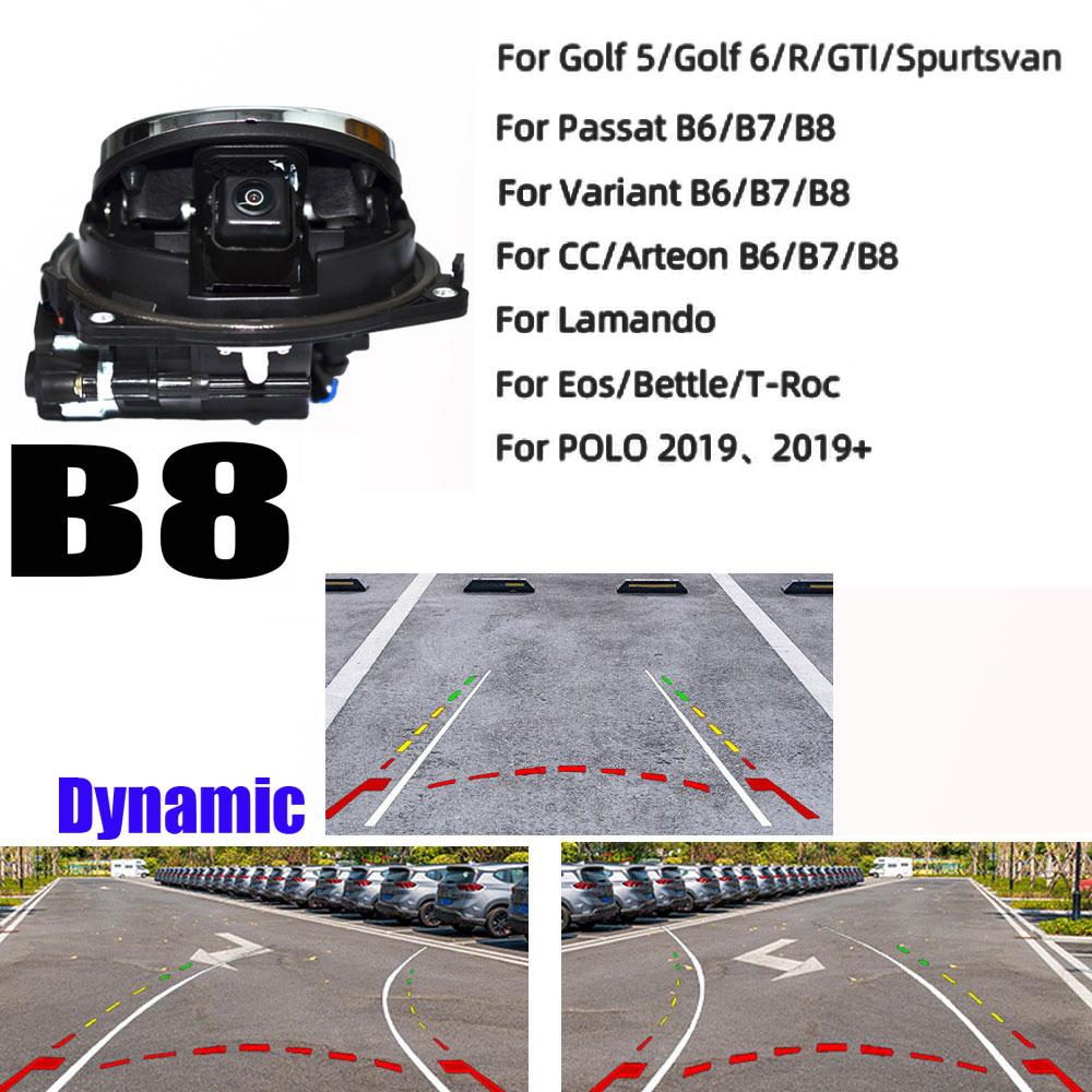 Parking HD Reverse Flip Logo VW Badge Rear View Camera For Passat B6 B7 B8 CC GOLF 6 7 POLO Beetle Auto Emblem Flipping CCD