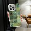 Italian Sicilian Style Floral Pattern Shockproof Phone Case for iPhone 17 Air 16 16E 15 Pro Max 14 Plus 13 Mini 12 Back Cover An